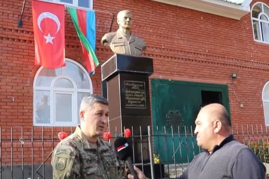 Milli Qəhrəmanın xatirəsinə ehtiram - VİDEO