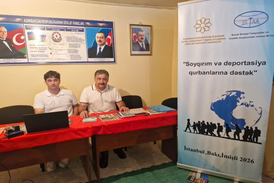 "Soyqırım və deportasiya qurbanlarına dəstək" layihəsinin növbəti mərhələsinin icrası davam edir