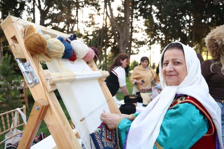 Bakıda ənənəvi III Kəlağayı Festivalı keçirilib