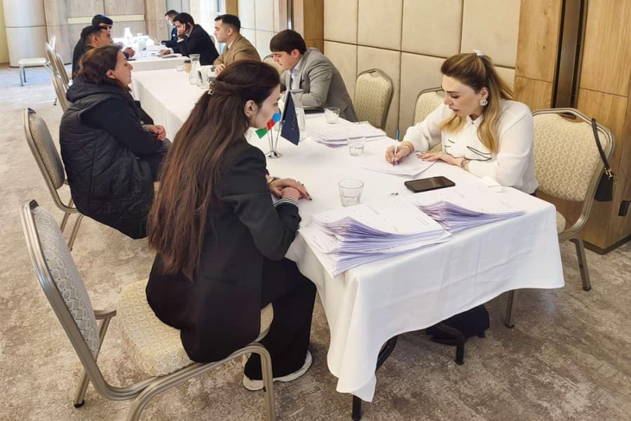 Ağdamda növbəti əmək yarmarkası keçirilib - FOTOLAR