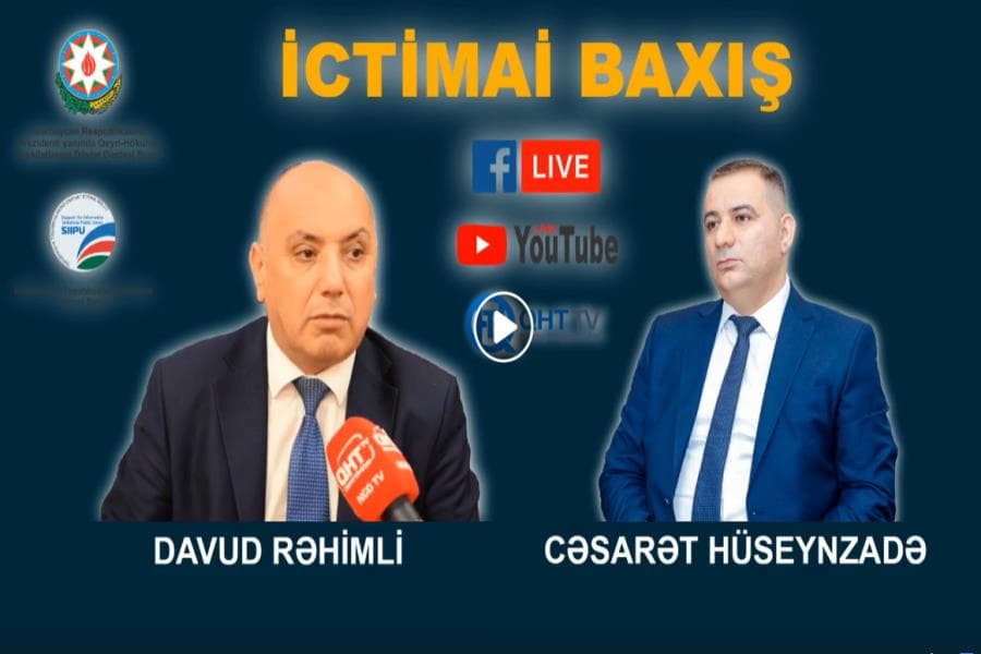 QHT TV-nin "Ictimai Baxış" proqramı – CANLI
