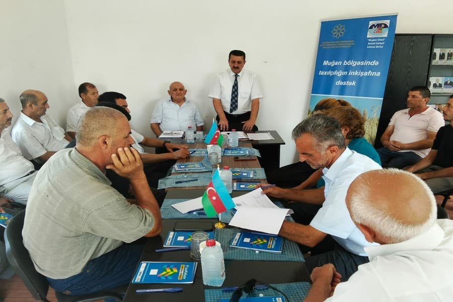 “Muğan Düzü” Sosial İnkişaf İctimai Birliyi Qalağayın kəndində seminar təşkil edib - FOTOLAR