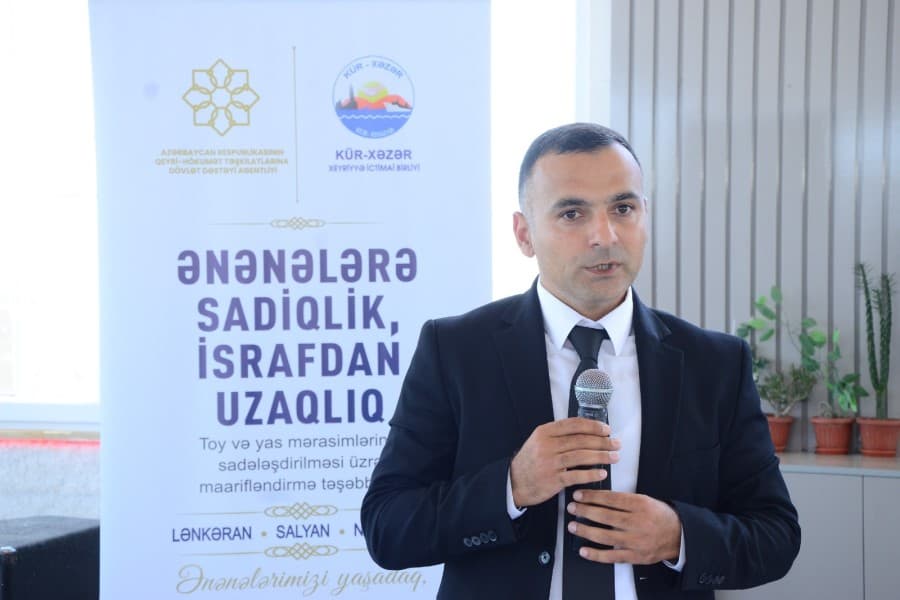 Mehmet Sait Gülşen: “İsrafın qarşısını ilk növbədə hər kəs öz evindən başlamalıdır”
