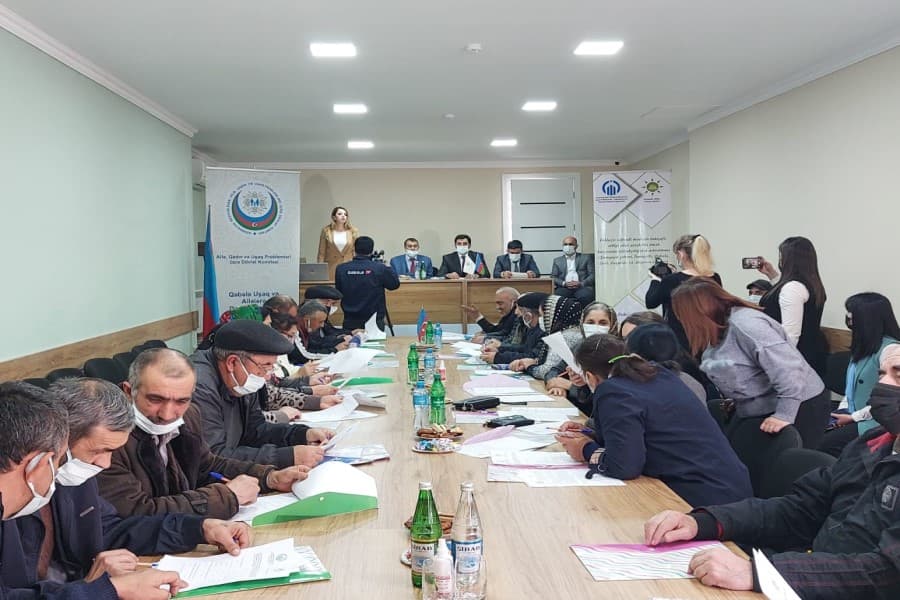 Qəbələdə əlilliyi olan şəxslərin məşğuluğu ilə bağlı tədbir keçirilib