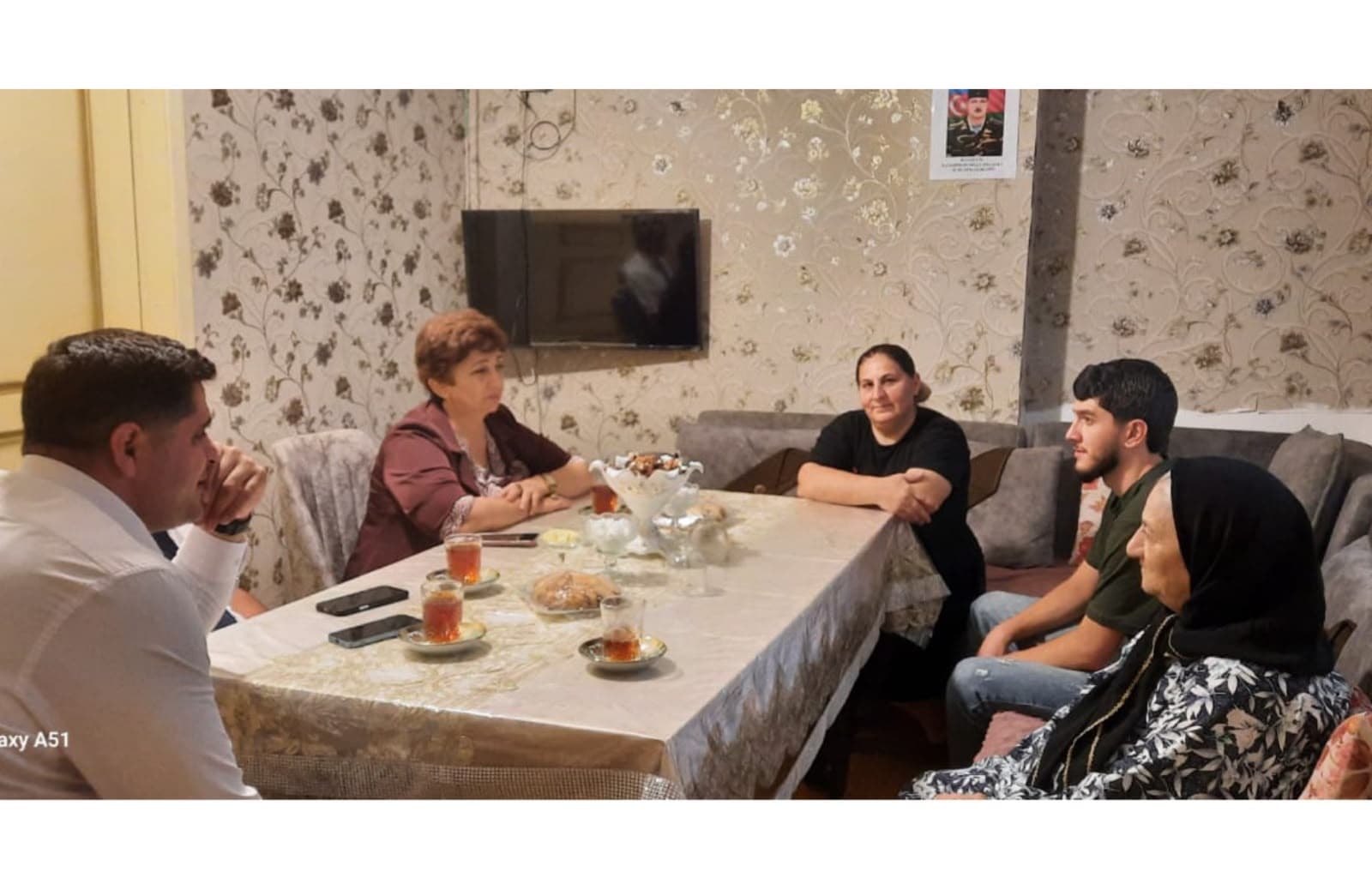Ağdamda şəhid ailələri və müharibə iştirakçıları ilə görüşlər keçirilib