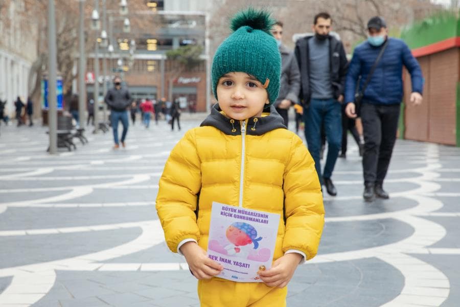 "Böyük mübarizənin kiçik qəhrəmanları” sosial layihəsinə start verilib