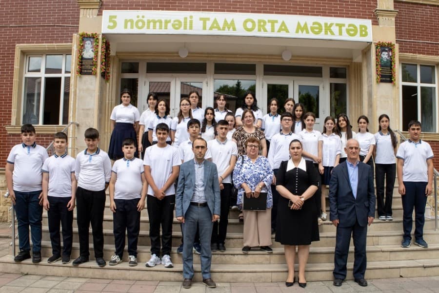 Şəkidə "Uşaqlar arasında ekoloji tərbiyə işinin gücləndirilməsi" layihəsi keçrilib - FOTOLAR