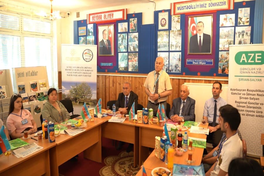 “Kür çayı ərazilərində biomüxtəlifliyin bərpası və alternativ ekoloji vərdişlərin təşviqi” layihəsi çərçivəsində növbəti tədbir keçirilib