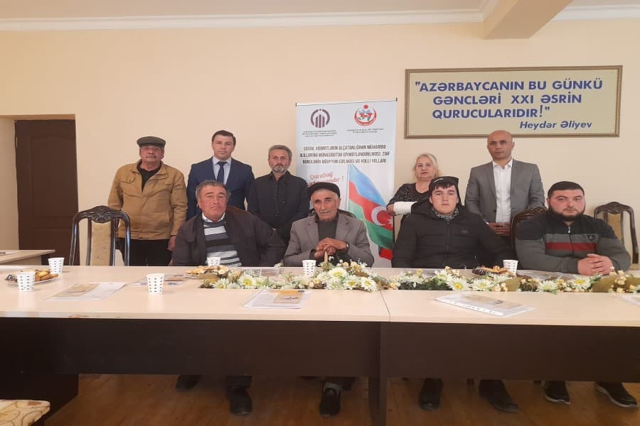 Qusarda sosial təminat mexanizmlərin və imtiyazların əlçatanlığının mövzusunda tədbir keçirilib