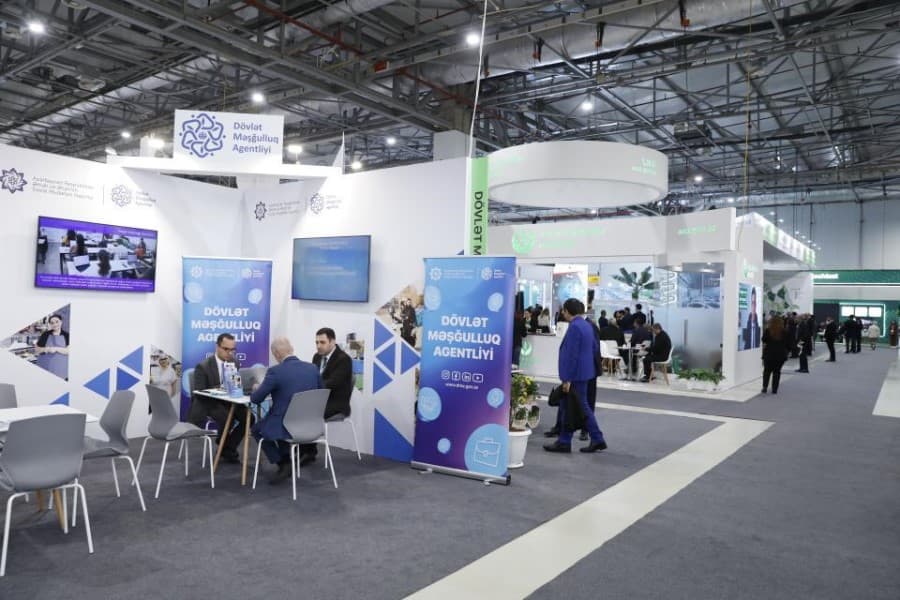 Dövlət Məşğulluq Agentliyi “Caspian Agro Week”də öz stendi ilə təmsil olunur