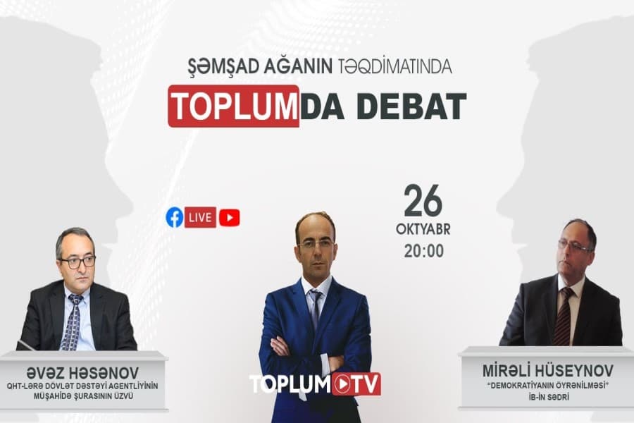 Vətəndaş cəmiyyətinin problemləri İnternet TV-də müzakirə olundu