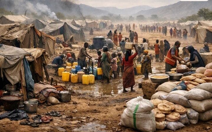 Dünyada milyonlarla köçkün humanitar yardımdan kənarda qalır