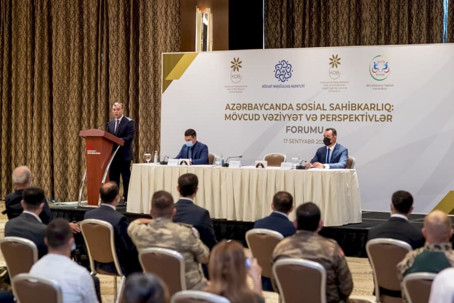Azərbaycanda Sosial Sahibkarlıq Forumu keçirilib - FOTO +VİDEO