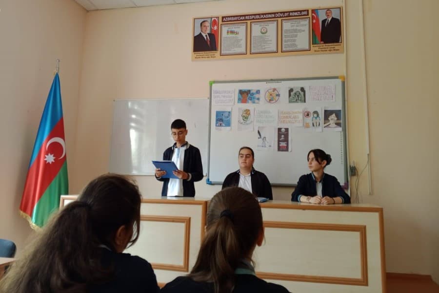 “Səsimiz gücdür! Zorakılığa son” adlı tədbir keçirilib - FOTOLAR