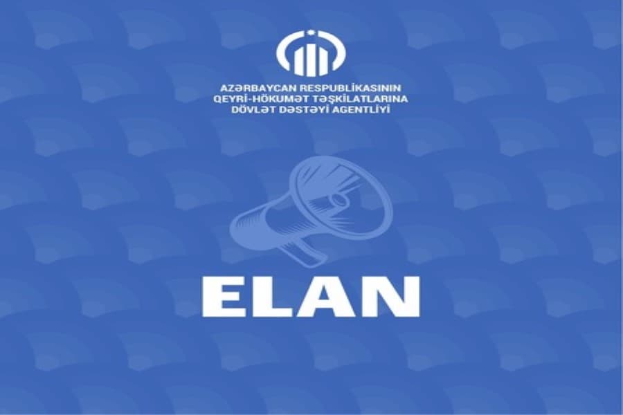 “Qərbi Azərbaycanlıların Qayıdış Konsepsiyasının” icrasına ictimai dəstəyin verilməsinə dair qrant müsabiqəsi - ELAN
