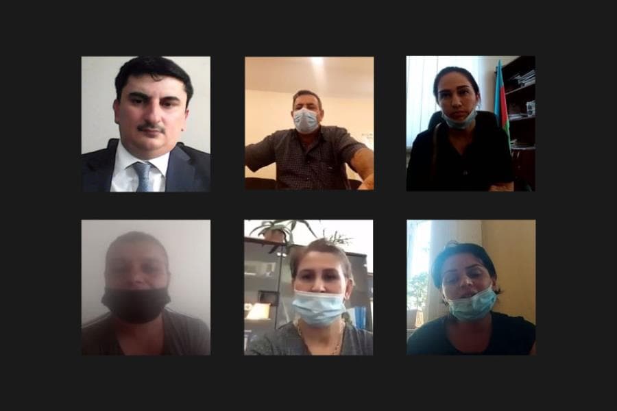 Agentlik rəhbəri vətəndaşları onlayn qaydada qəbul edib - FOTO