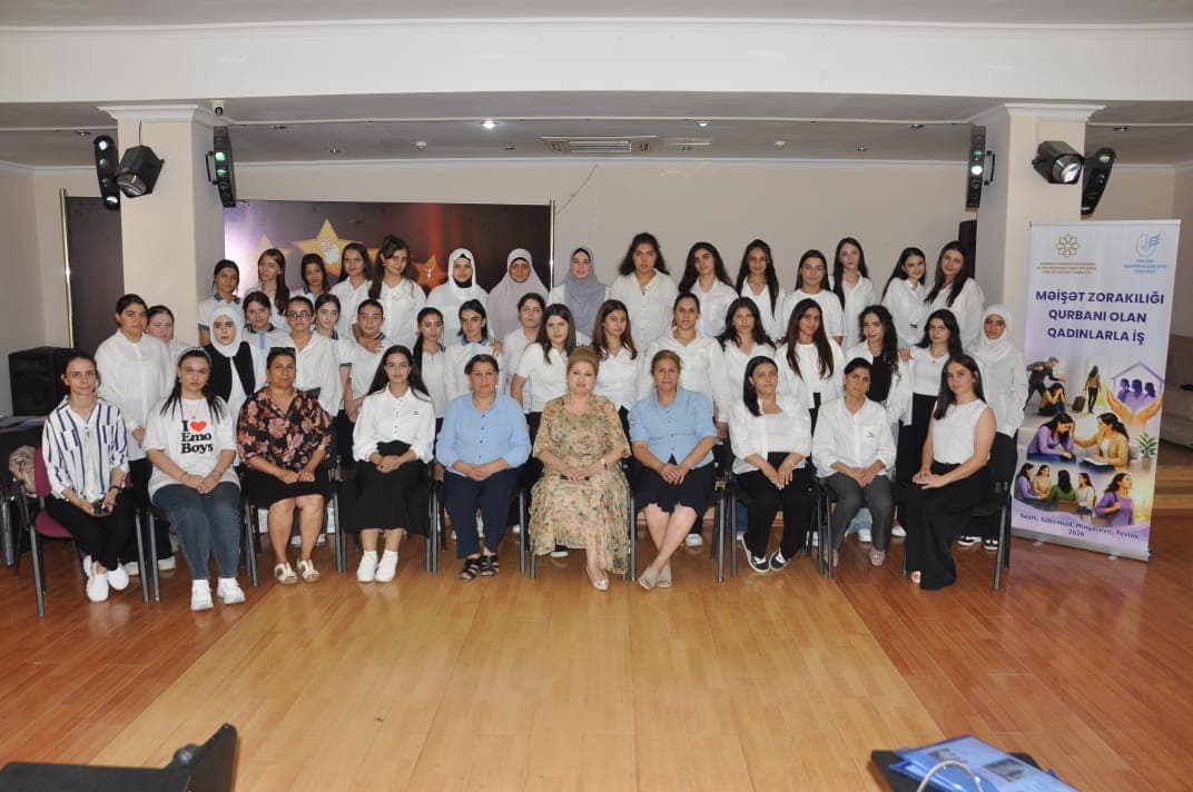“Məişət zorakılığı qurbanı olan qadınlarla iş” layihəsi çərçivəsində sonuncu seminar keçirilib
