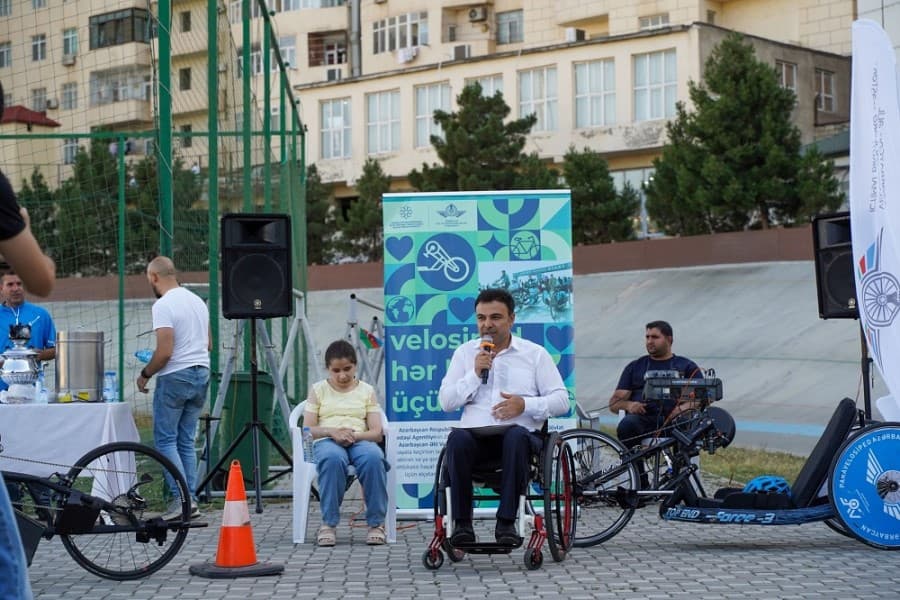 "Velosiped Hər Kəs Üçün!" layihəsinin möhtəşəm açılışı baş tutdu - FOTOLAR