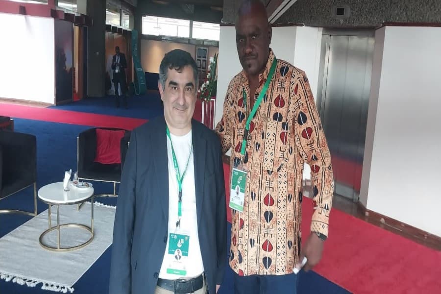 Milli QHT Forumunun İdarə Heyətinin sədri Pan – Afrika İqlim Ədaləti Alyansının Proqramlar üzrə rəhbəri ilə görüşüb