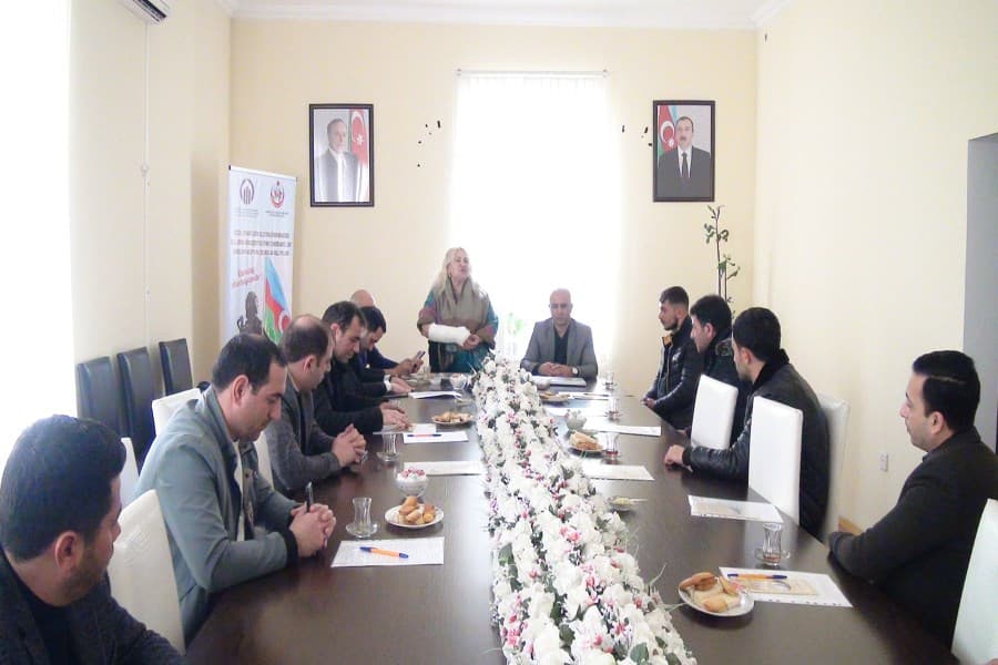Azərbaycan Əlillər Cəmiyyəti QHT Agentliyinin dəstəyi ilə Siyəzəndə tədir keçirib