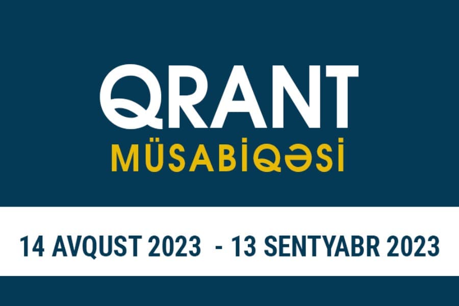 Növbəti qrant müsabiqəsi elan edildi - 20 000 manat