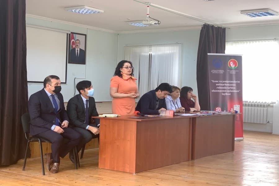 “Vəfa” Sosial Problemlərin Həllinə Dəstək İB-i 25 nömrəli tam orta məktəbdə maarifləndiormə tədbiri keçirib