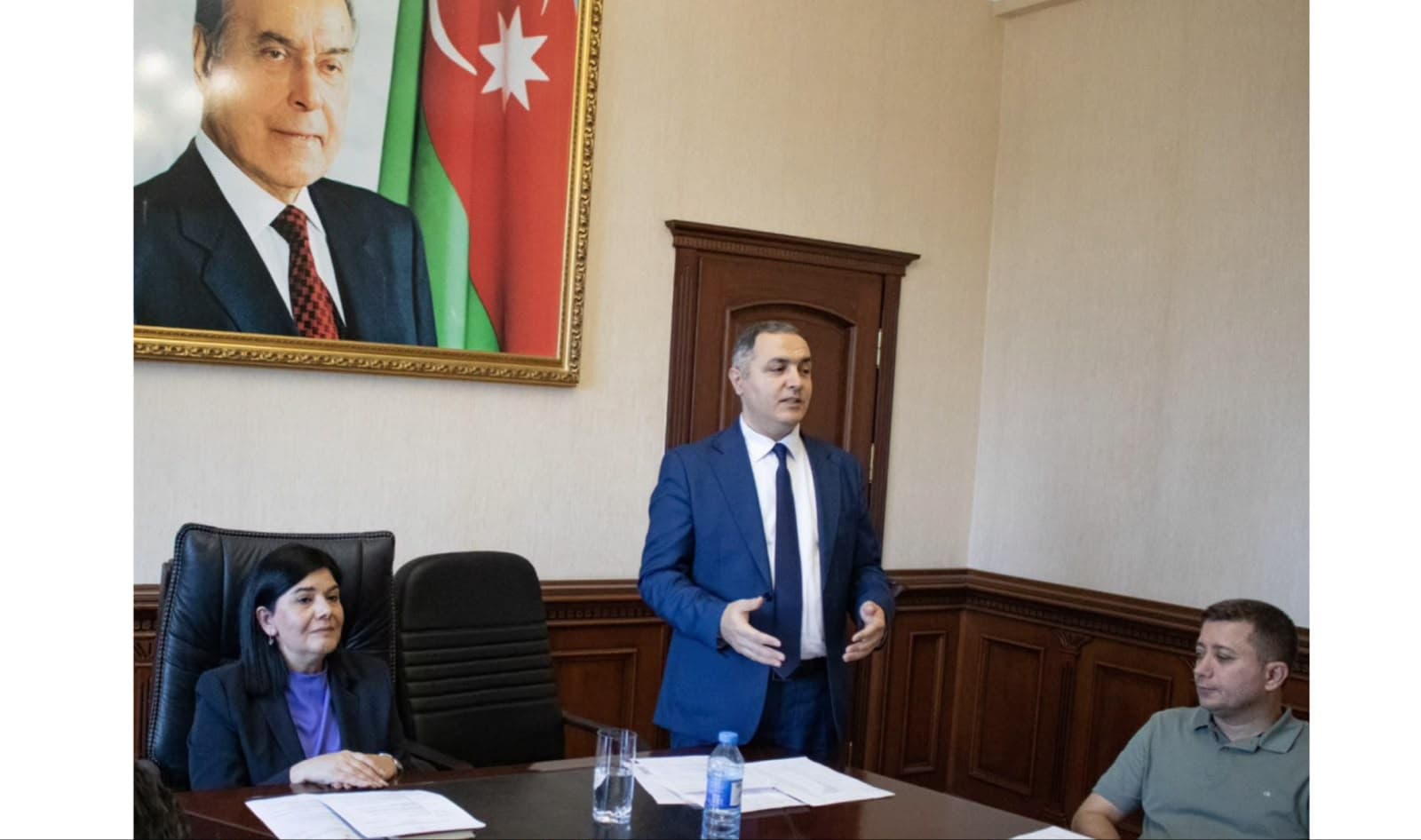 Abşeron Rayon İcra Hakimiyyətinin əməkdaşları üçün mülkiyyət hüququ mövzusunda təlim keçirilib