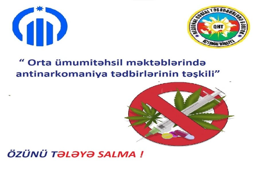 QHT Agentliyinin dəstəyi ilə Sumqayıt məktəblərində antinarkomaniya tədbirləri təşkil ediləcək