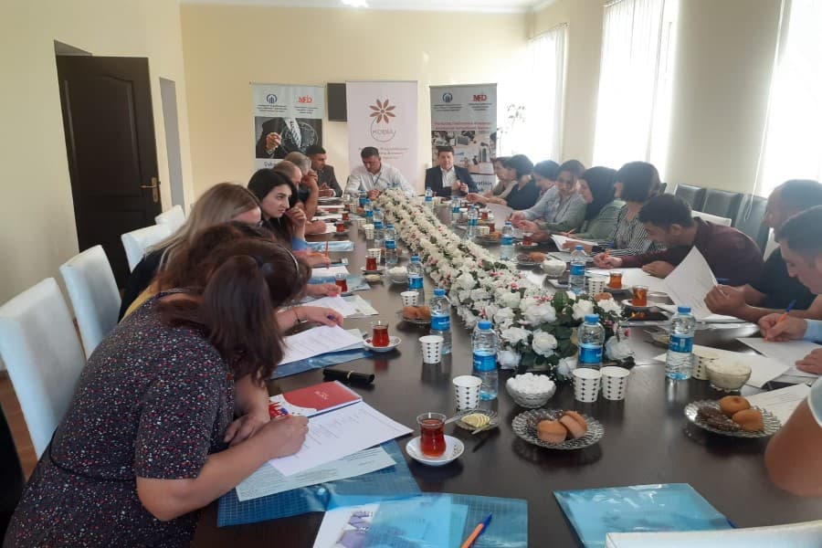 Siyəzəndə “Quba-Xaçmaz iqtisadi rayonunda biznes mühitinin qiymətləndirilməsi” layihəsini çərçivəsində tədbir keçirilib