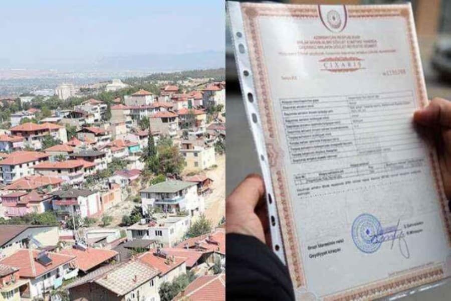 Qeydiyyatsız evlər üçün 15 iş gününə çıxarış imkanı - AÇIQLAMA