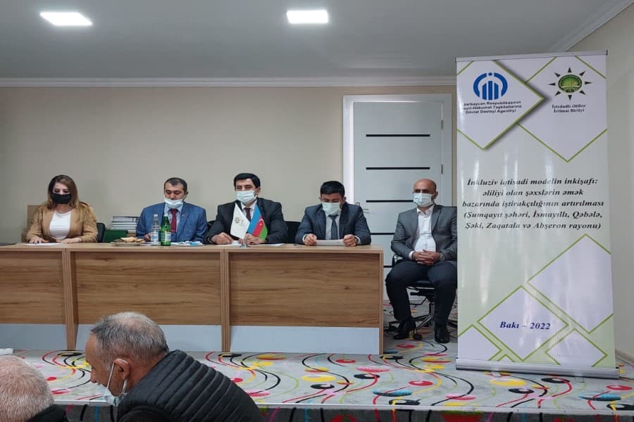 “İnkluziv iqtisadi modelin inkişafı: əliliyi olan şəxslərin əmək bazarında iştirakçılığının artırılması” layihəsini davam edir