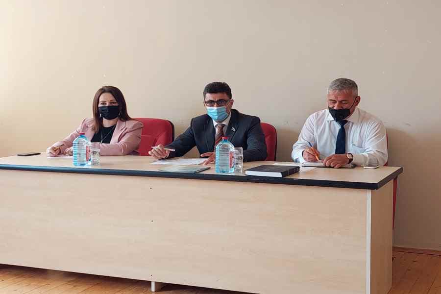 Deputat Şahin Seyidzadə Cəngi və Qurbançı kəndlərində qəbul keçirib