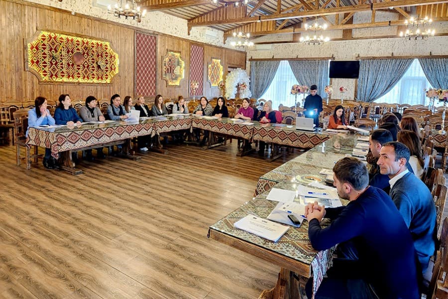 Məişət zorakılığına dair workshop keçirilib - FOTO