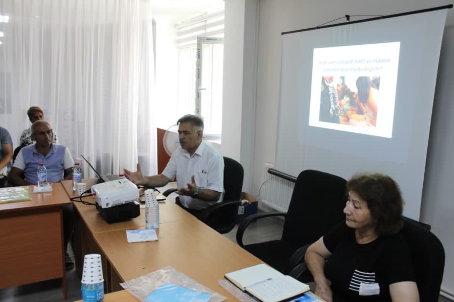 QHT regionda maarifləndirmə tədbirlərini davam etdirir - FOTOLAR