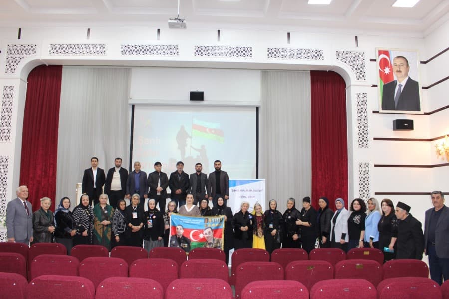 Xaçmazda “Şanlı Zəfər Tariximiz” adlı tədbir keçirilib - FOTOLAR