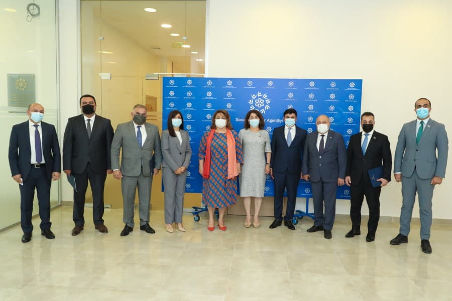 Sosial Xidmətlər Agentliyində Milli Məclisin bir qrup deputatı ilə görüş keçirilib