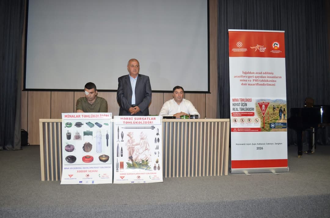 “Minalar Əleyhinə Azərbaycan Kampaniyası” İB-nin layihəsi Şuşada davam etdirilib