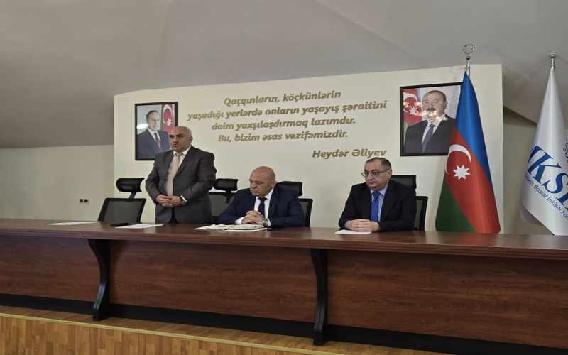 Ağdərənin Həsənriz kəndinə köçlə bağlı püşkatma mərasimi keçirildi - FOTOLAR