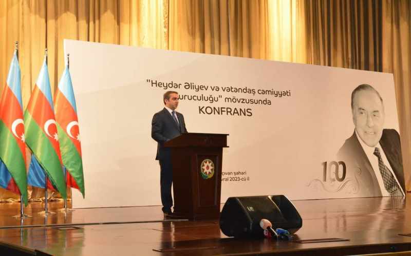 “Heydər Əliyev və vətəndaş cəmiyyəti quruculuğu” mövzusunda konfrans keçirilib - FOTO + VİDEO