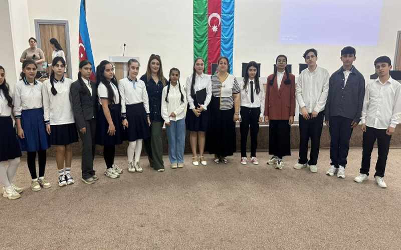 “Dostluq – dünyanın ən gözəl xəzinəsi” adlı maarifləndirici tədbir təşkil olunub - FOTOLAR