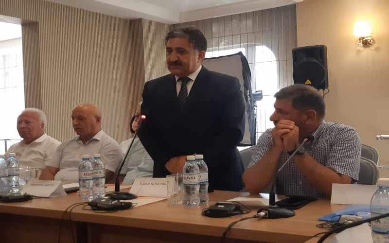 “Deportasiya qurbanlarının qayıdış imkanlarının reallaşdırılması istiqamətində beynəlxalq təcrübə” adlı Beynəlxalq Konfrans - FOTOLAR