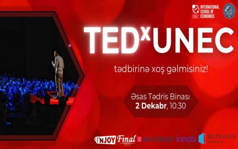 Azərbaycan Dövlət İqtisad Universitetində dünyaca məşhur TEDx konfransı keçiriləcək