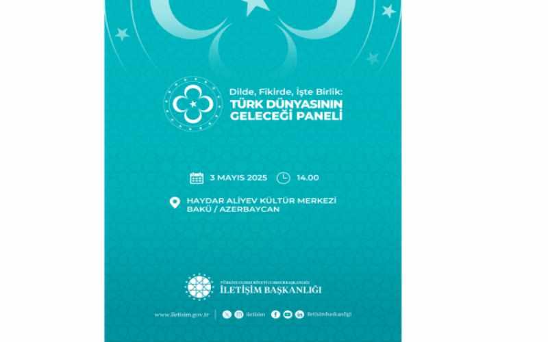 Türk dünyasının ortaq gələcək və fəaliyyəti Bakıda müzakirə olunacaq