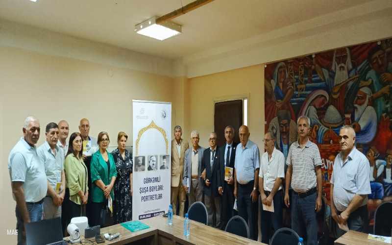“Görkəmli Şuşa Bəyləri – Portretlər” layihəsinin təqdimatı keçirilib - FOTOLAR