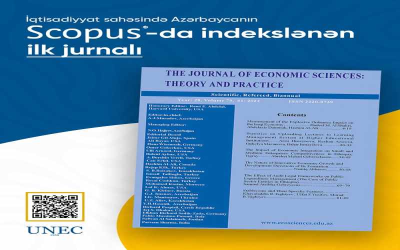 UNEC jurnalı SCOPUS-da