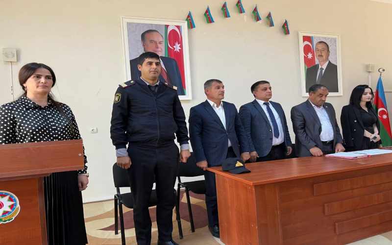 Füzulidə Mediasiya ilə bağlı maarifləndirici görüş keçirilib - FOTOLAR