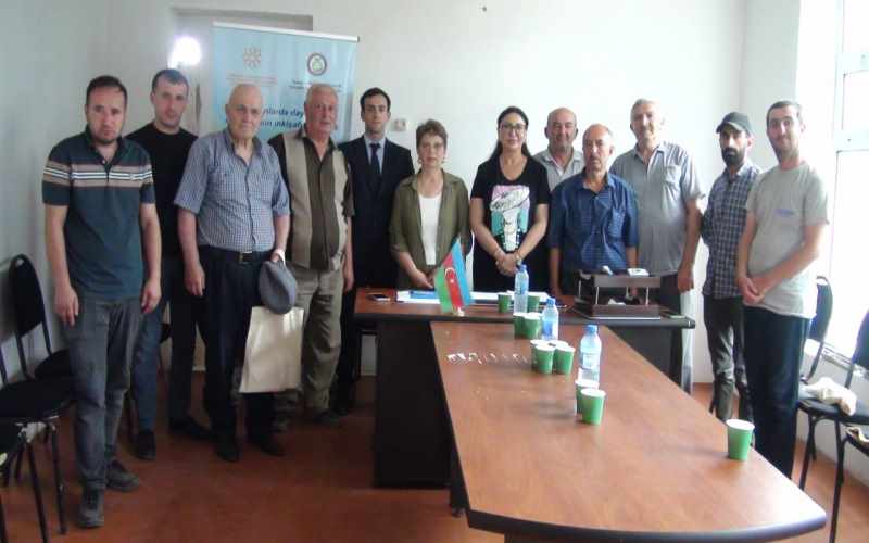 QHT “Regionlarda dayanıqlı ekoturizmin inkişafına dəstək”  mövzusunda ictimai müzakirə keçirib - FOTOLAR