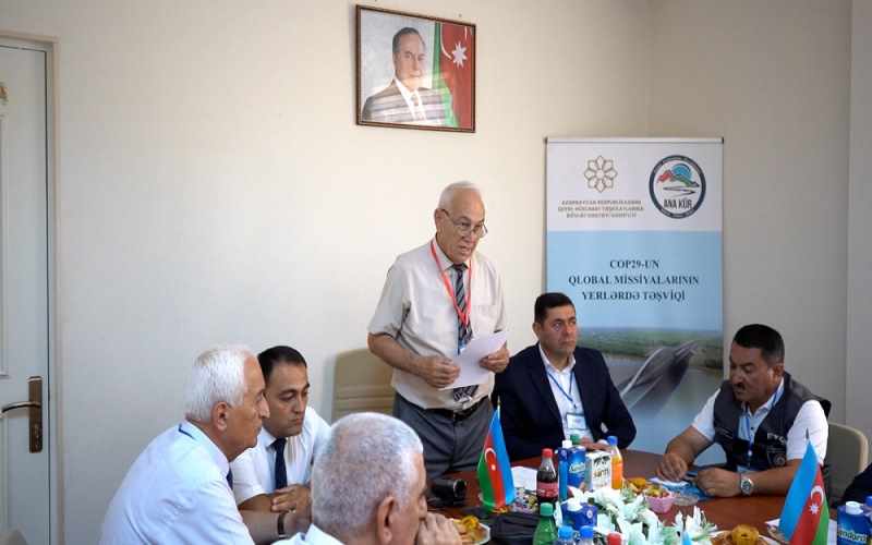 “COP29-un qlobal missiyalarının yerlərdə təşviqi” layihə çərçivəsində son tədbir keçirilib - FOTOLAR