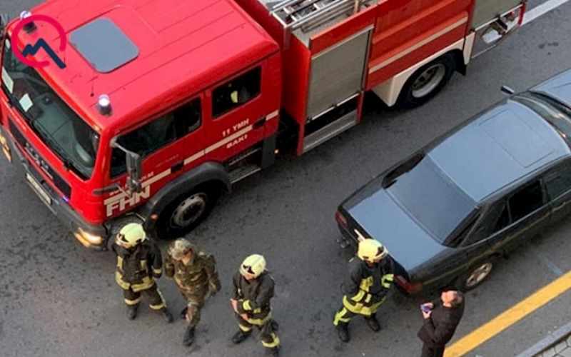 Bakı şəhərinin Nərimanov rayonu, Müzəffər Nərimanov küçəsində sexdə yanğın baş verib