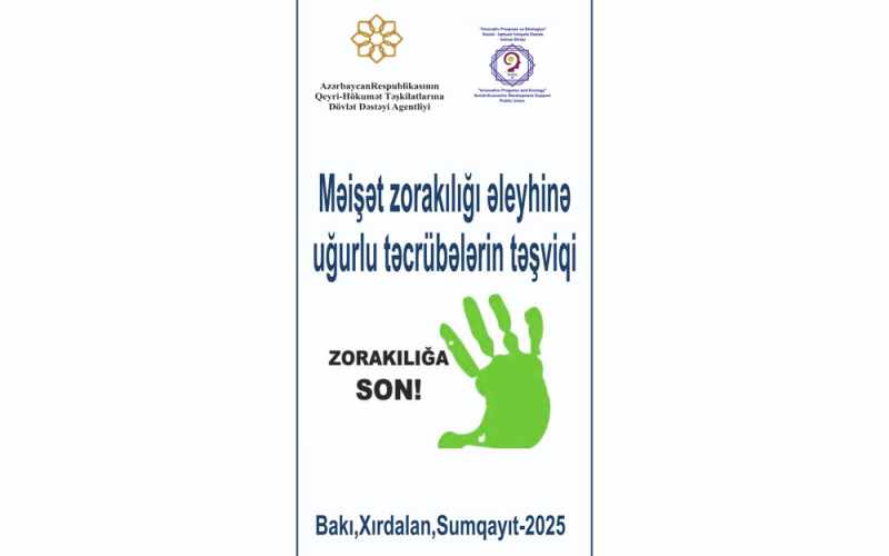 “Məişət zorakılığı əleyhinə uğurlu təcrübələrin təşviqi” layihəsinin icrasına start verilib 